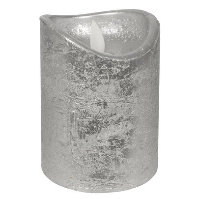 Echtwachskerze, 1 warmweie LED
