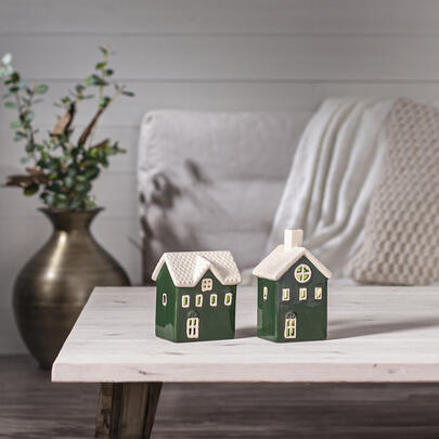 LED-Huschen, HUSBY, 2er-Set, je 1 warmweie LED