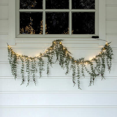 Girlande, BARR, 30 warmweie LEDs