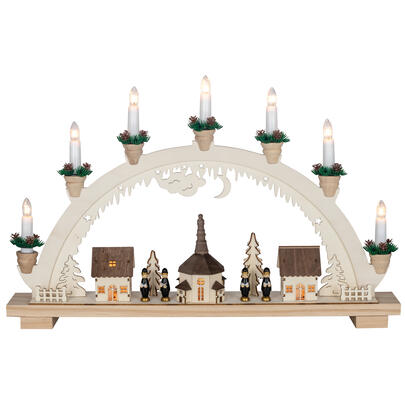 Weihnachtsleuchter, SEIFENER KIRCHE, 7 x E10/24V/3W