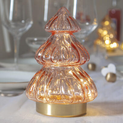 LED-Glastannenbaum, 