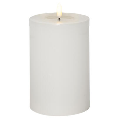 Echtwachskerze, FLAMME FLOW BIG, warmwei�e LEDs, � 100