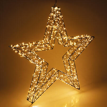 Stern, warmwei�e LED