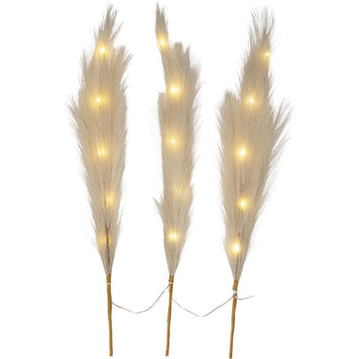 Zweig, LUMES, 3er-Set, je 5 warmwei�e LEDs