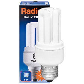 Energiesparlampe, RALUX EFFICIENT, E27/15W, LF 827, L 150,  48