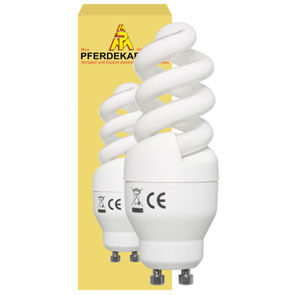 Energiesparlampe, GU10,  Minispirale, 9W, 405 lm, LF 830, L 87,  32 mm