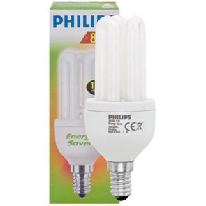 Energiesparlampe, ENERGY SAVER, E14/8W, 425 lm