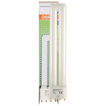 Kompakt-Energiesparlampe, DULUX-L, 2G11/55W/830, 4.800 lm, fr EVG
