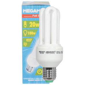 Energiesparlampe, PETIT ECONOMY, E27/8W, 420 lm, 2700K