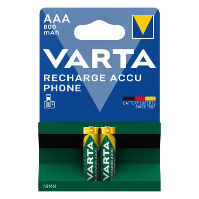 NiMh-Akku, RECHARGE ACCU Phone, fr Telefone, 1,2V, vorgeladen,  Blisterware