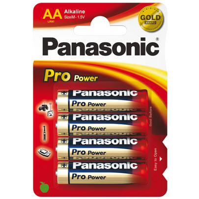 Batterie, Alkaline, PRO POWER, LR06, Mignon/AA 1,5V