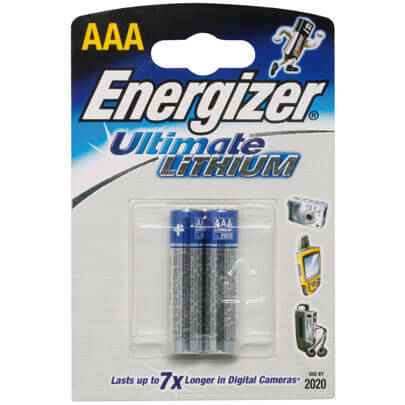 Batterie, Lithium,  ULTIMATE,  Blisterware