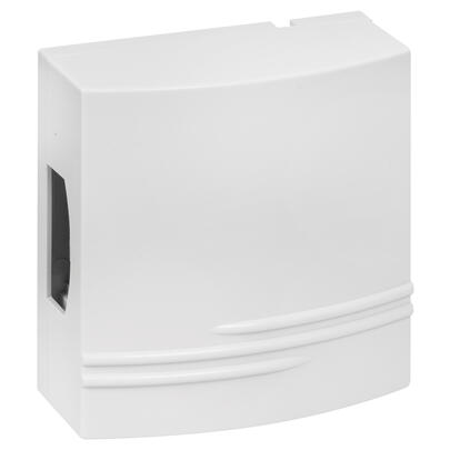 Gong, Doppelklang, fr Trafo 8V oder 9V-Batterie, wei