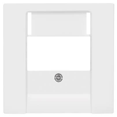 Zentralplatte, f�r 1-3-fach-TAE-Steckdose, KLEIN� K55, reinwei�