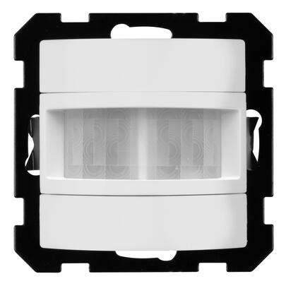 Kombi-Bewegungsmelder, 500W, LED 150W, Lfter 150W, 3-Draht, Reichweite bis 8 m, Zentralplatte 55 x 55 mm, reinwei