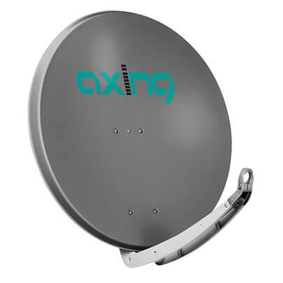 Offset-Spiegel, Stahl/Alu pulverbeschichtet, � 850