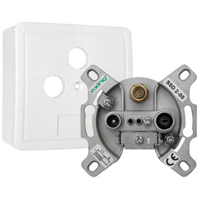 SAT-Antennensteckdose, SSD 2-00, BASIC-LINE