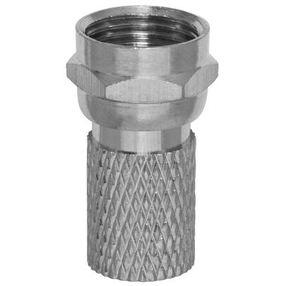 F-Stecker, CFS 0-00, fr Kabel- 6,8-7 mm