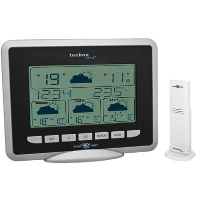 Wetterstation, WD 9530, mit Funkuhr