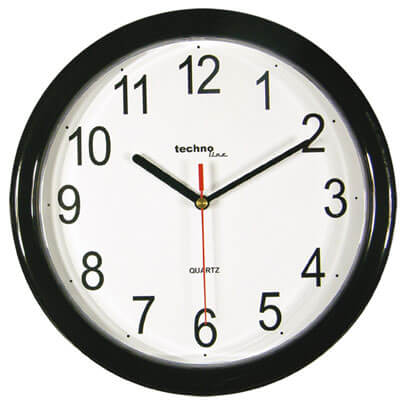 Wanduhr, mit Quarzuhrwerk,  250