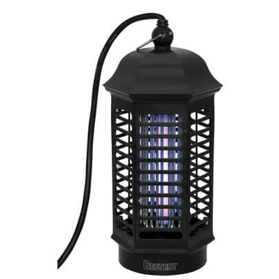 UV-Insektenvernichter, 1 x G5/4W-Blaulicht- Rhrenlampe, schwarz