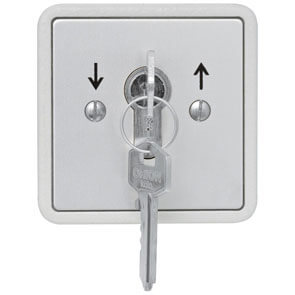 UP-Schlüsseltaster, für Garagentore, 230V/10A