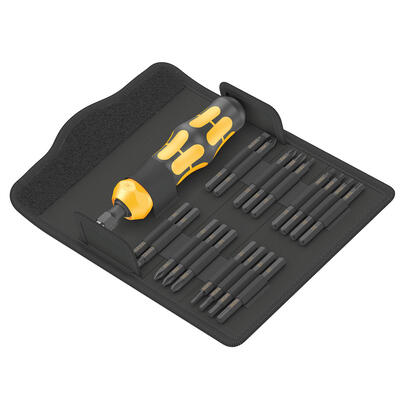 Wechselklingen-Schraubendreher-Set, Kraftform Kompakt 900 Set 1, 19-teilig, mit Falttasche