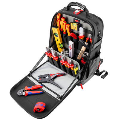 Werkzeugrucksack, MODULAR X18 ELEKTRO, 22-teilig