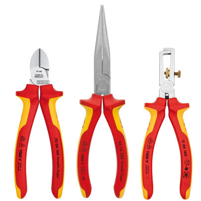 VDE-Zangen Set, ELEKTRO-SET, 3-teilig