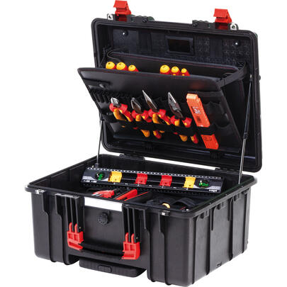 Werkzeugkoffer, XL 2 Trolley electric, 60-teilig