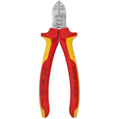 VDE-Abisolier-Seitenschneider, isoliert, L 160