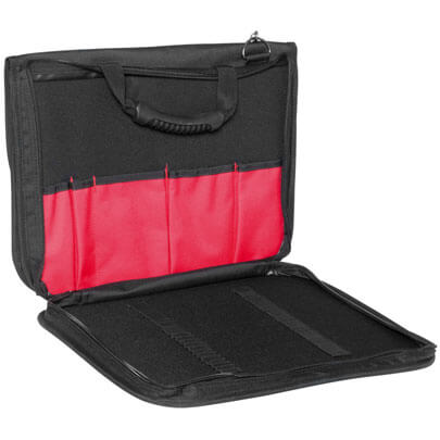 Falt-Werkzeugtasche, mit 2 Fchern fr Dokumente und Notebook, ohne Werkzeug