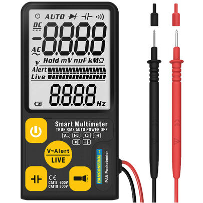 Taschen-Digital-Multimeter, POCKETMETER, im Handyformat, CAT III 300V/CAT II 600V