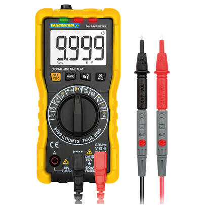 Digital-Multimeter mit T-RMS, Profimeter, LCD-Digitalanzeige, CAT III 600V