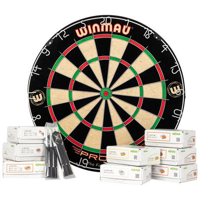 WINTER-AKTION, WINMAU-DARTBOARD-SET, WAGO