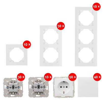 EFAPEL Schalterpaket, LOGUS 90, signalwei�