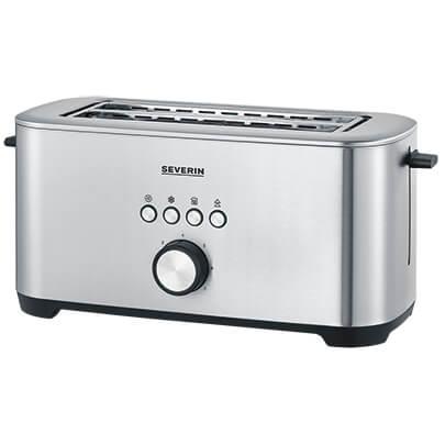 Toaster, AT 2512, 1400W, fr 4 Scheiben Toast, mit Bagel-Funktion 